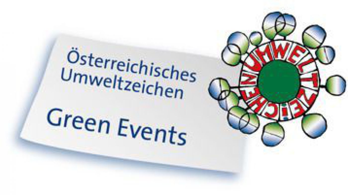 Umweltzeichen-Logo Green Events