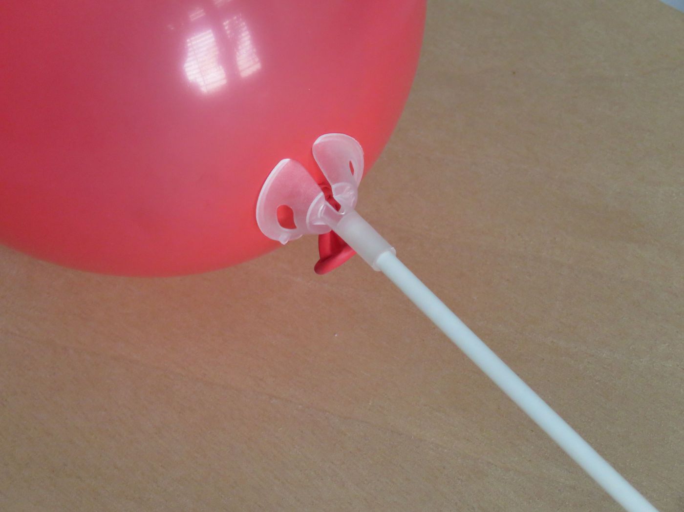 Luftballon am Stab