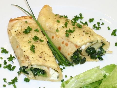 Dinkel-Käsepalatschinken