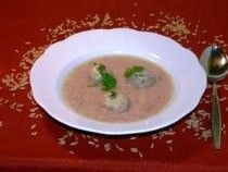 Quendelsuppe mit Haferknöderln