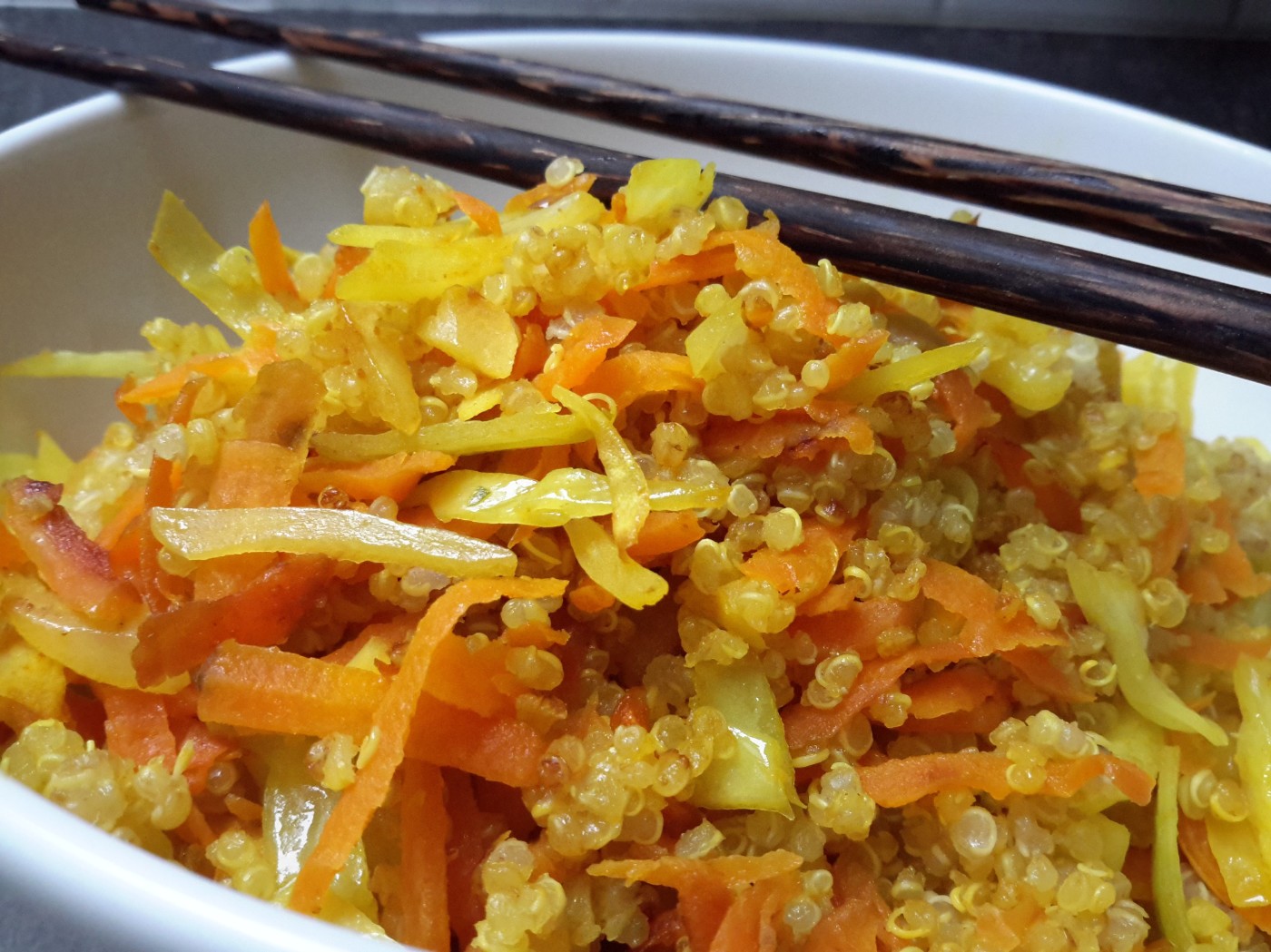 Quinoa-Krautpfanne