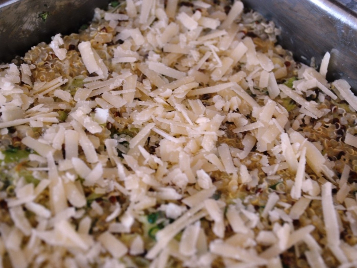 Quinoa-Lauchgratin