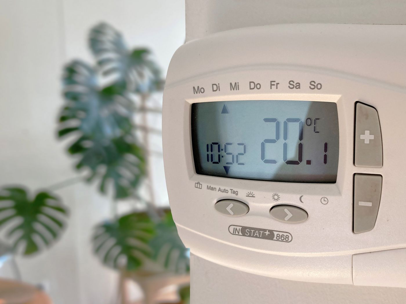ein Raumthermostat