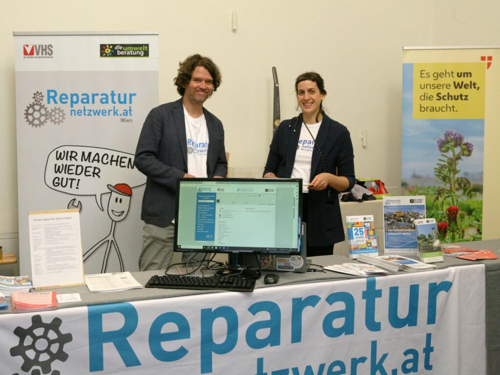 Das Reparaturnetzwerk auf der repair:fair