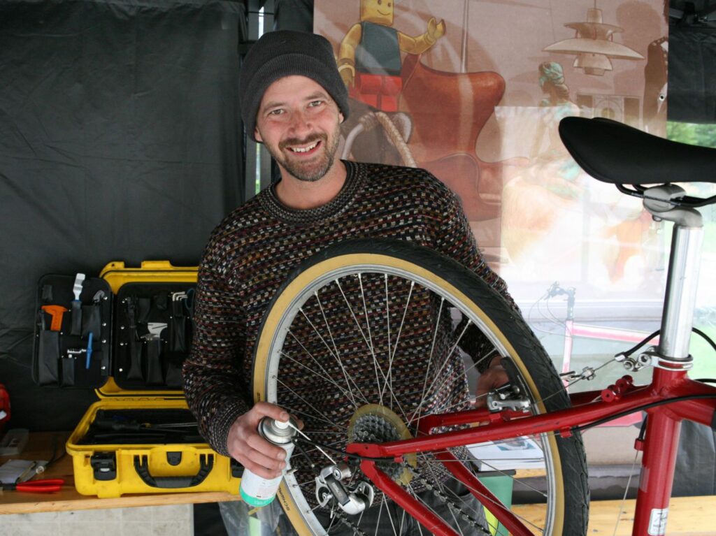 Radreparaturen bei der repair:fair