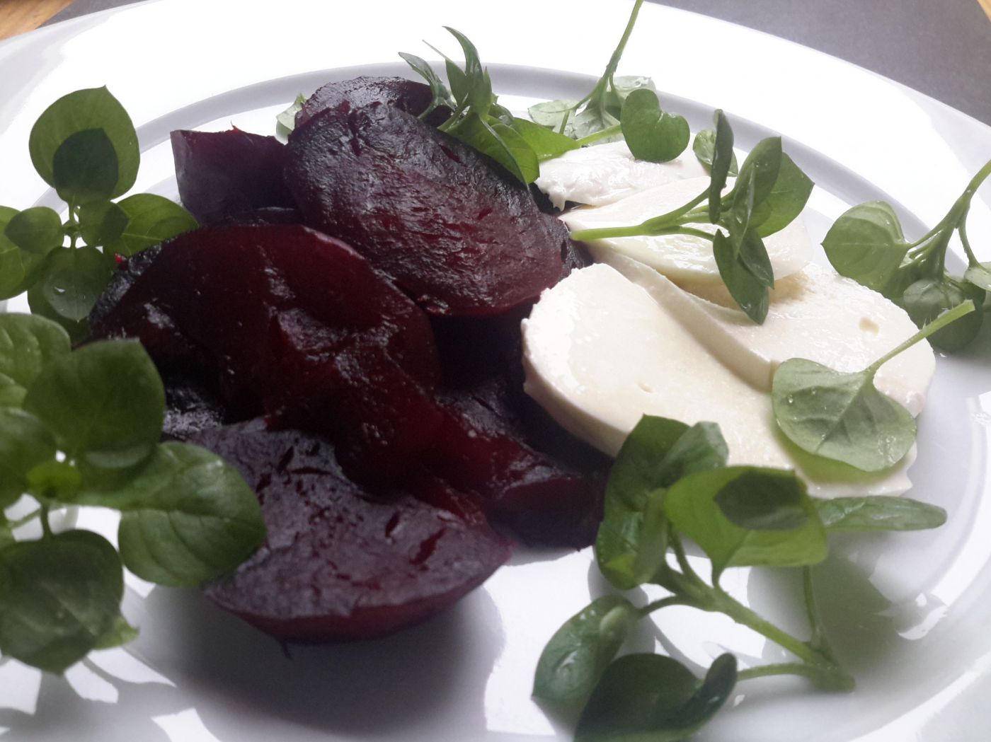 Rote Rüben Caprese