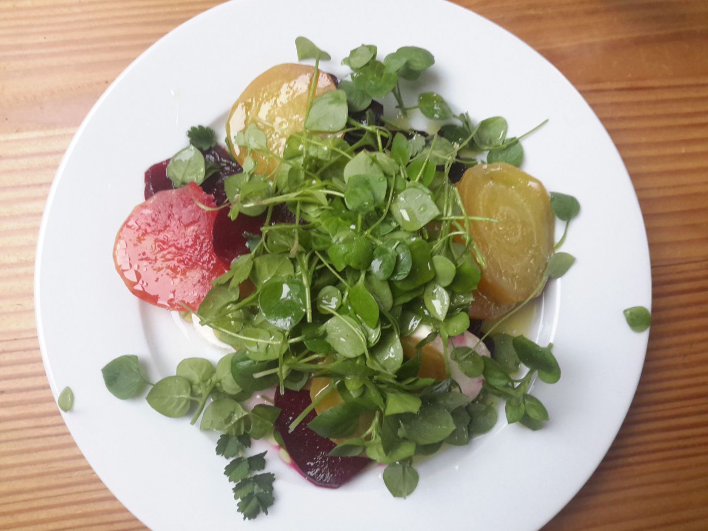 Rüben mit Mozarella