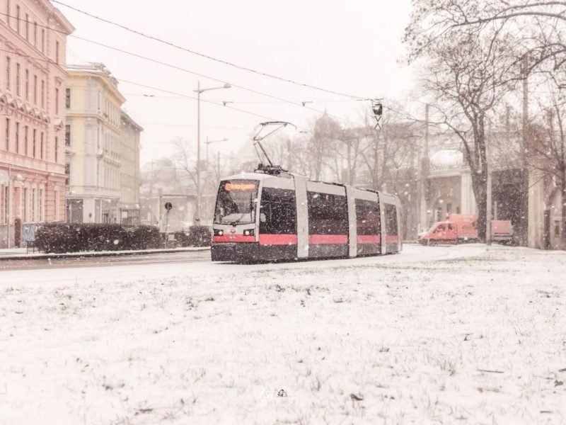 Schnee in Wien