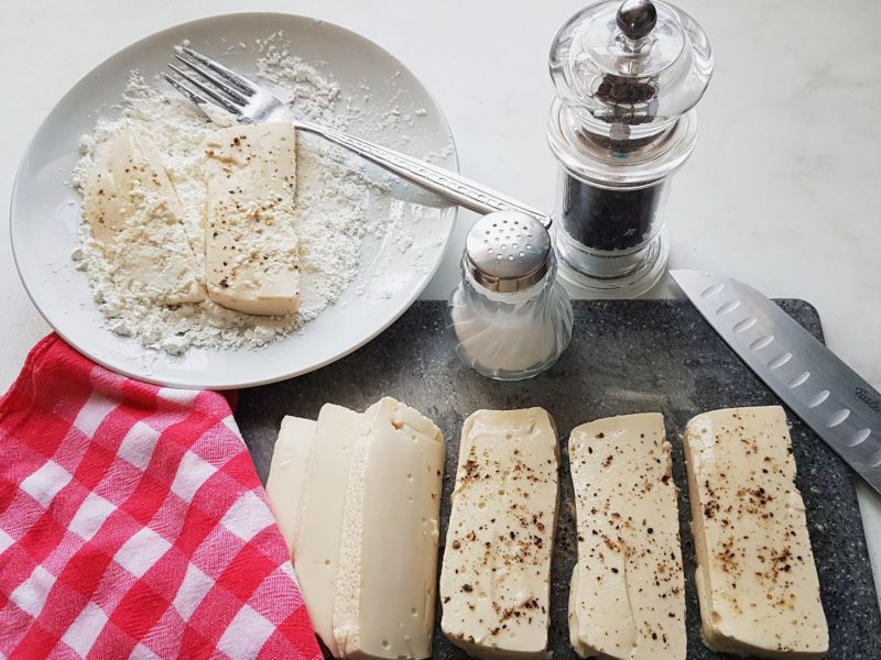 vorbereiterter Tofu