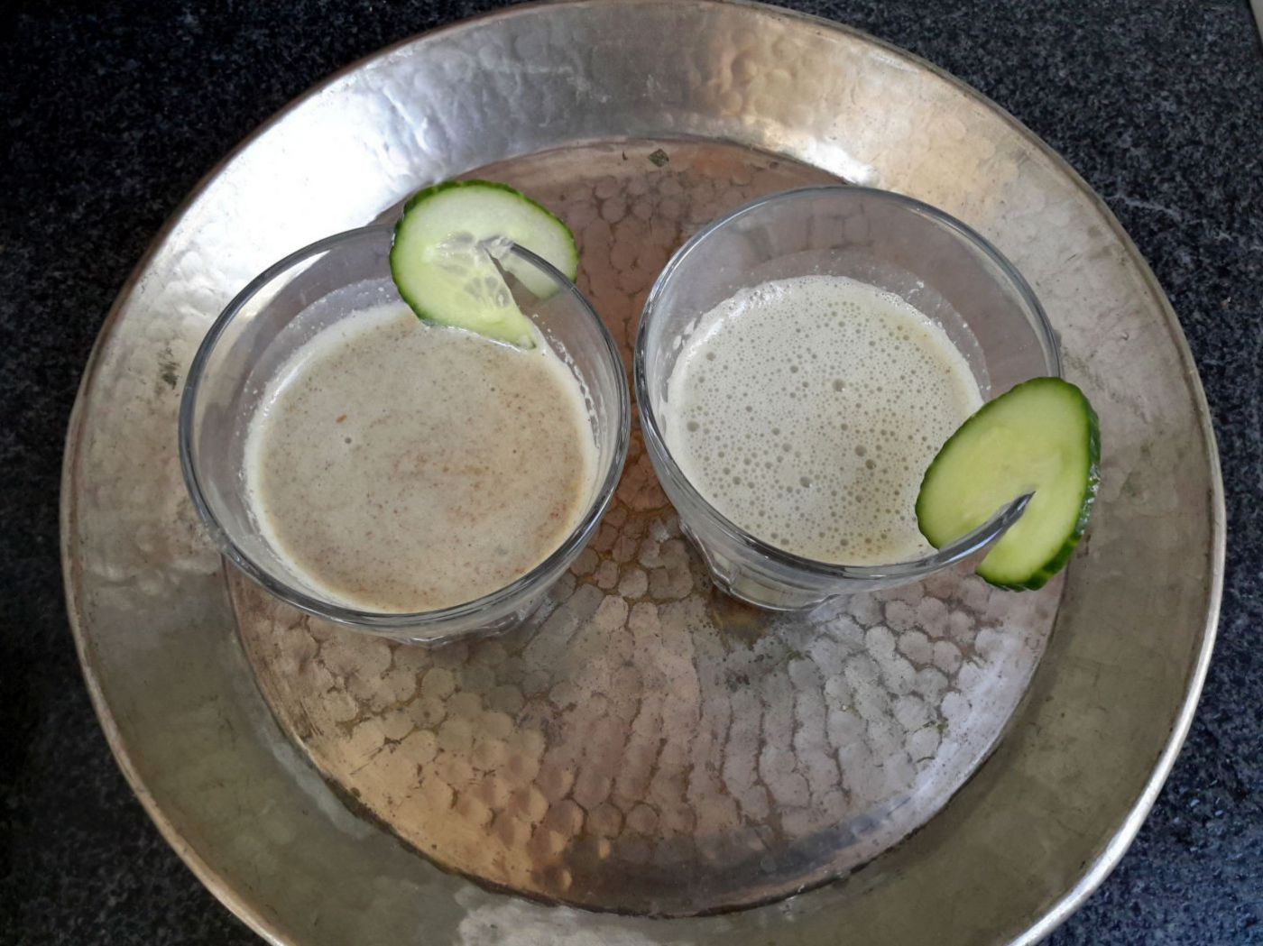 Smoothie mit Weizenkeimen
