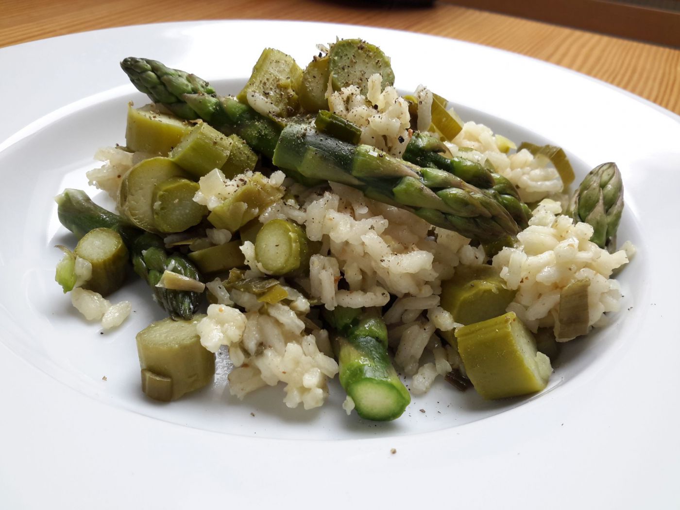 Spargelrisotto