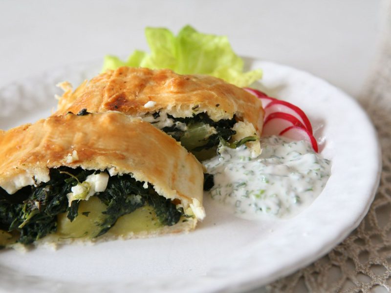 Spinatstrudel