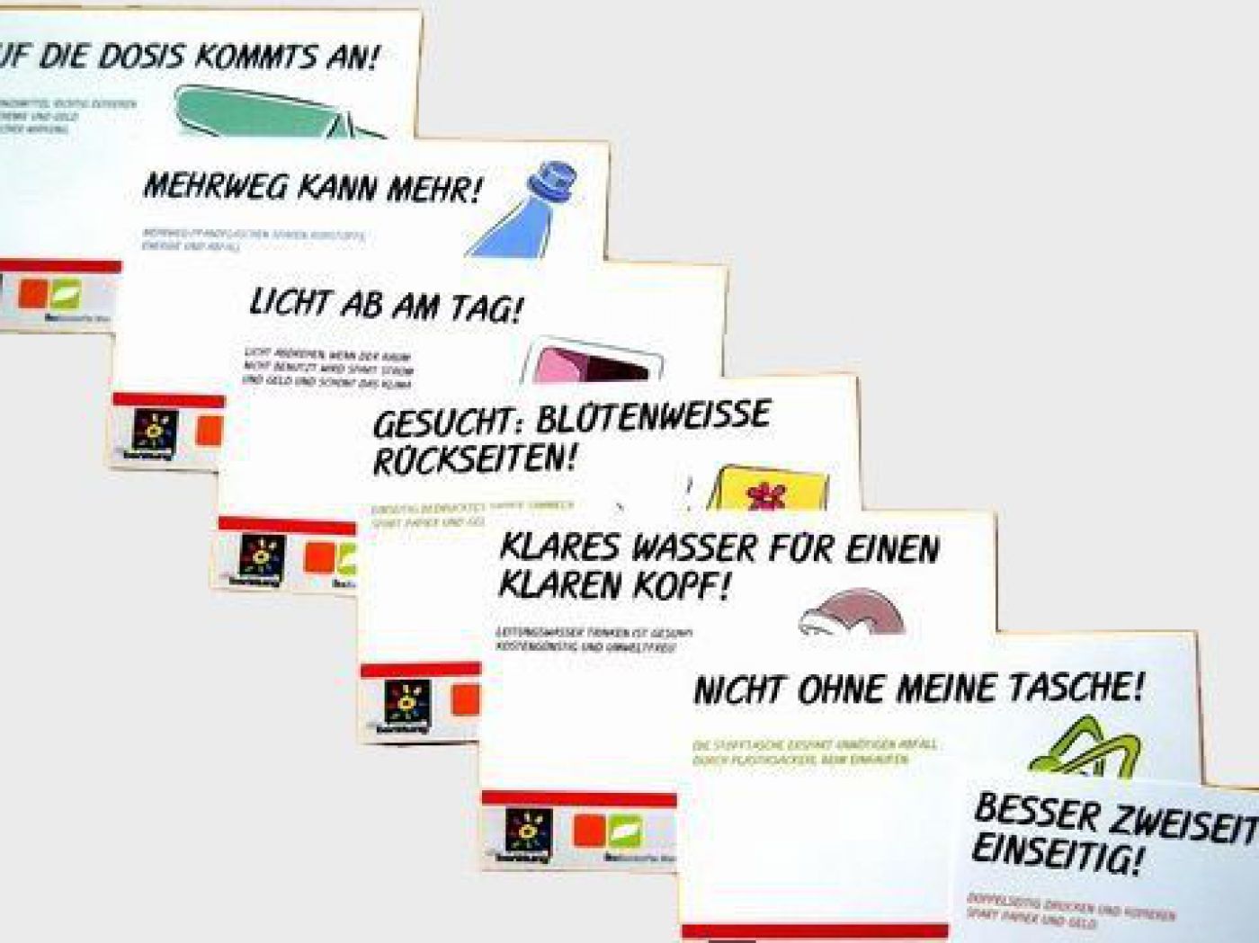 Aufklebervorlagen des Projekts 