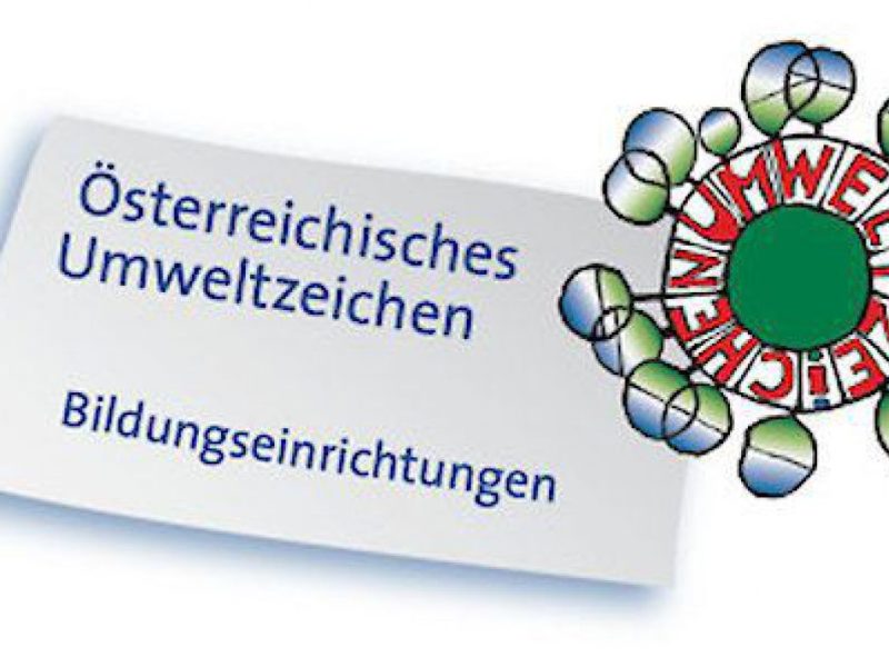Logo Umweltzeichen Bildungseinrichtungen