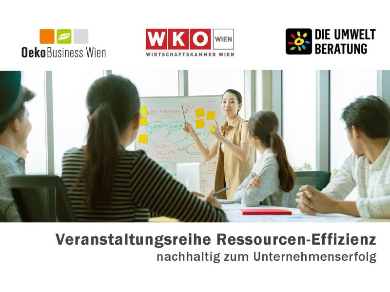 Veranstaltungsreihe Ressourcen-Effizienz