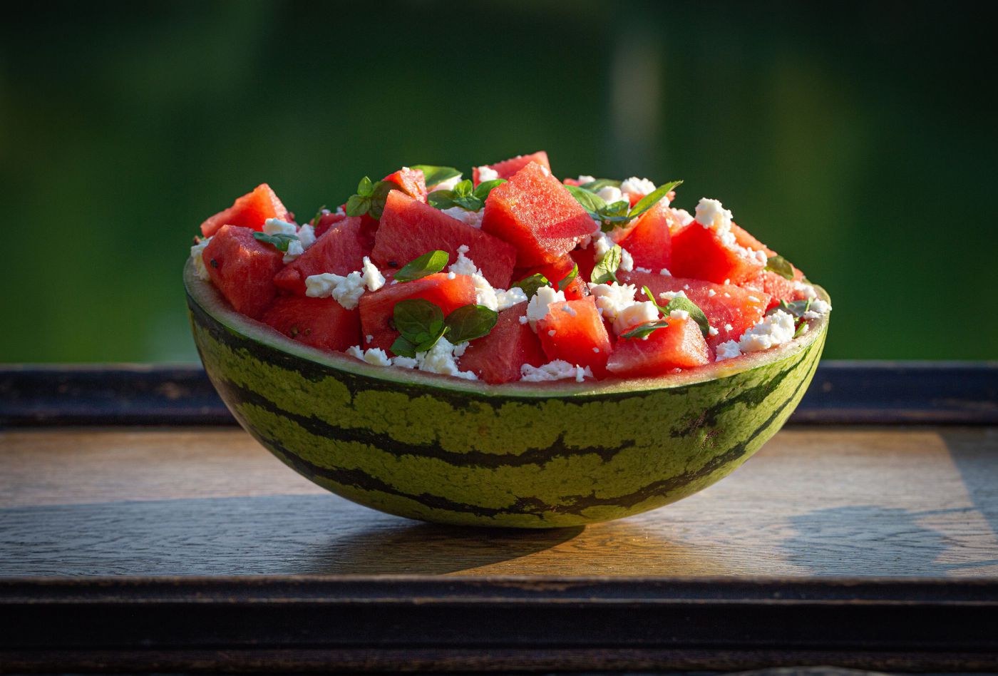 Wasssermelonen-Salat